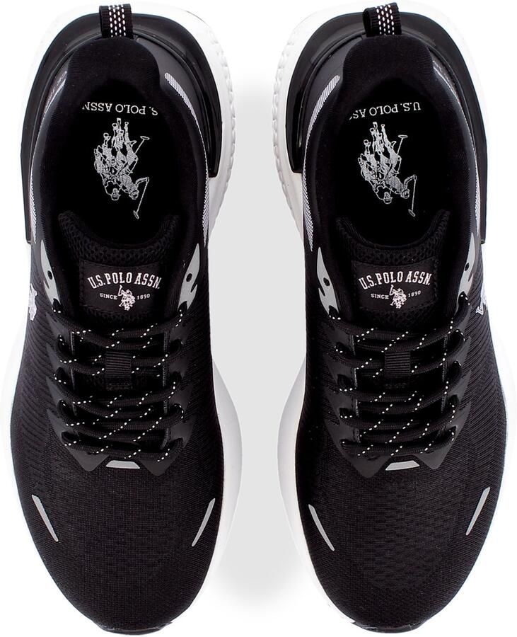 US POLO ASSN. Sneakers laag 'Spritz' zwart wit - Foto 2