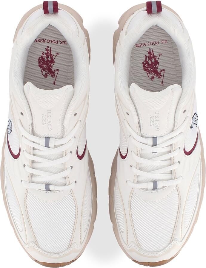 US POLO ASSN. Sneakers laag 'Swift' beige navy offwhite - Foto 2