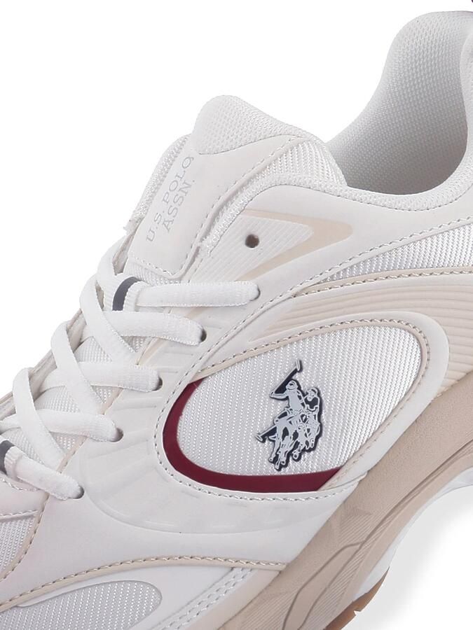 US POLO ASSN. Sneakers laag 'Swift' beige navy offwhite - Foto 3