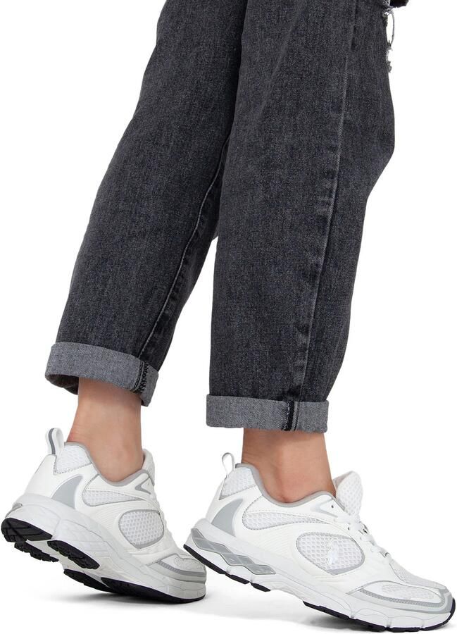 US POLO ASSN. Sneakers laag 'Swift' grijs wit - Foto 3