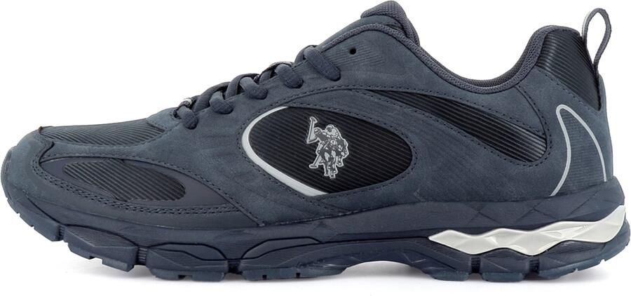 US POLO ASSN. Sneakers laag 'Swift' nachtblauw lichtgrijs