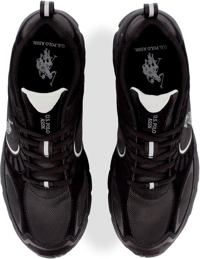 US POLO ASSN. Sneakers laag 'Swift' zwart wit - Foto 2