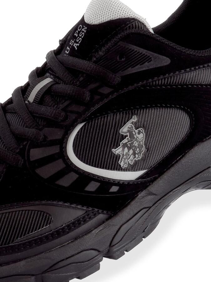 US POLO ASSN. Sneakers laag 'Swift' zwart wit - Foto 3