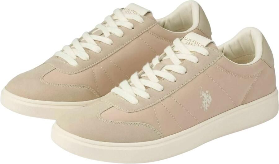 U.S. POLO ASSN. Sneakers laag 'UMByron' beige greige wit - Foto 5