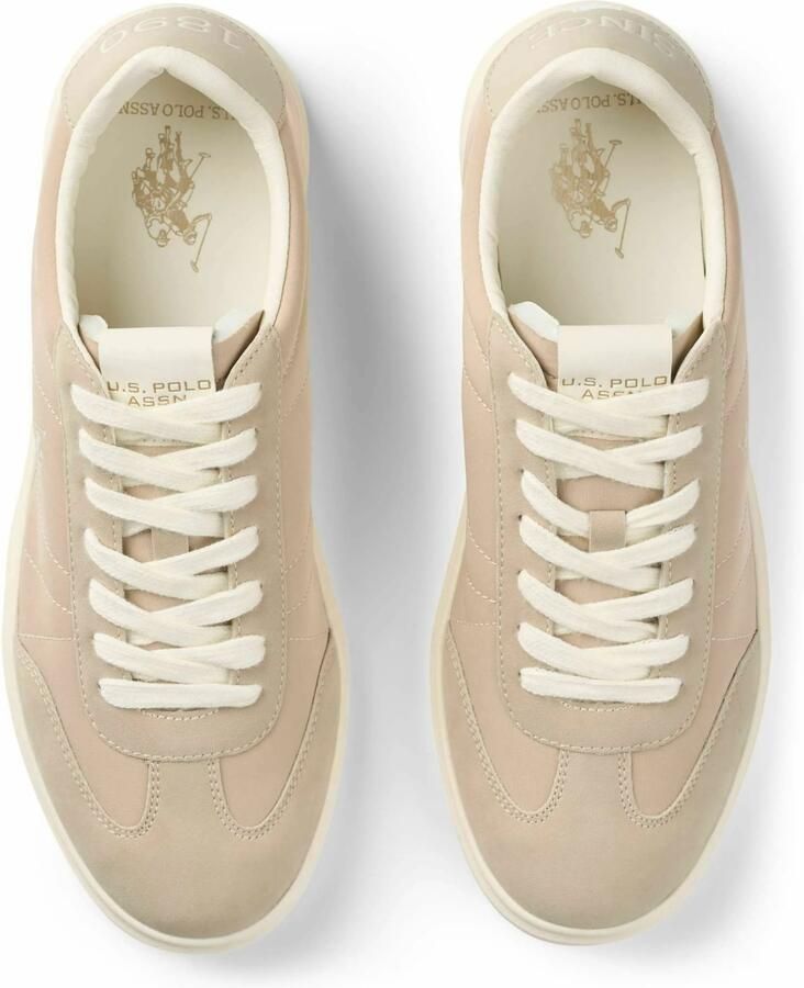 U.S. POLO ASSN. Sneakers laag 'UMByron' beige greige wit - Foto 2