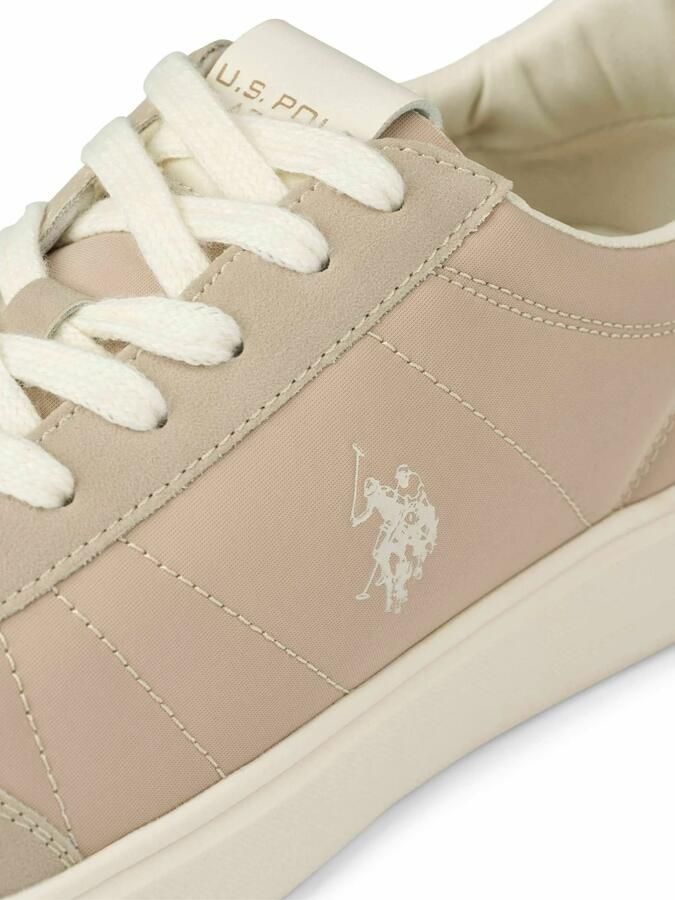 U.S. POLO ASSN. Sneakers laag 'UMByron' beige greige wit - Foto 3