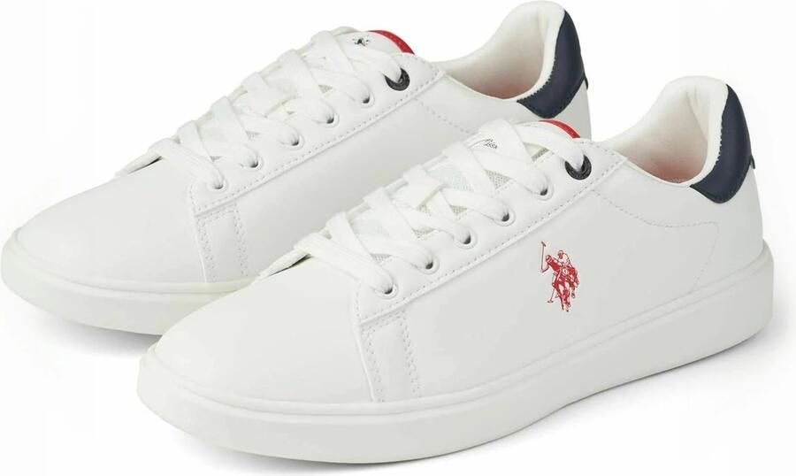 U.S. POLO ASSN. Sneakers laag ' UMByron ' blauw wit - Foto 4