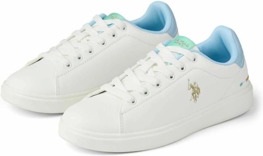 U.S. POLO ASSN. Sneakers laag 'UWMarlyn' lichtblauw wit - Foto 4
