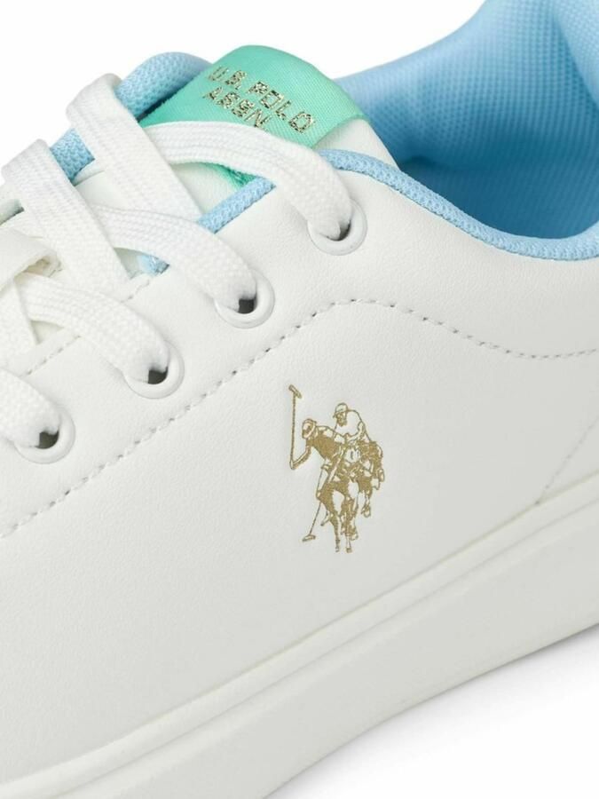 U.S. POLO ASSN. Sneakers laag 'UWMarlyn' lichtblauw wit - Foto 3