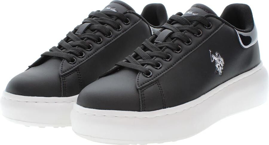 U.S. POLO ASSN. Sneakers laag zwart wit - Foto 4