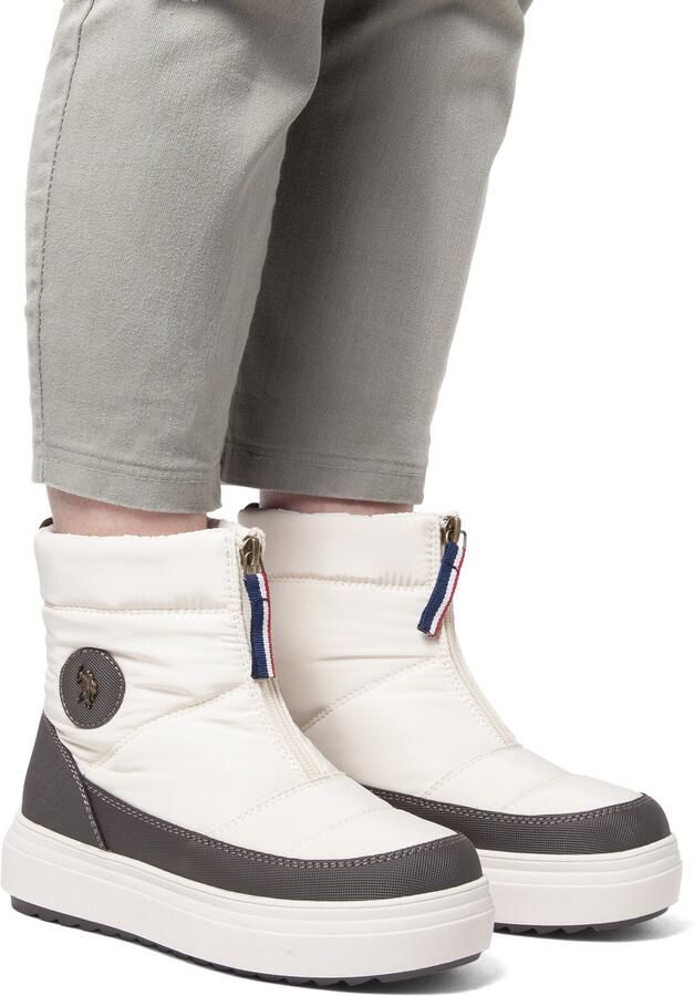 U.S. POLO ASSN. Snowboots beige zwart - Foto 4