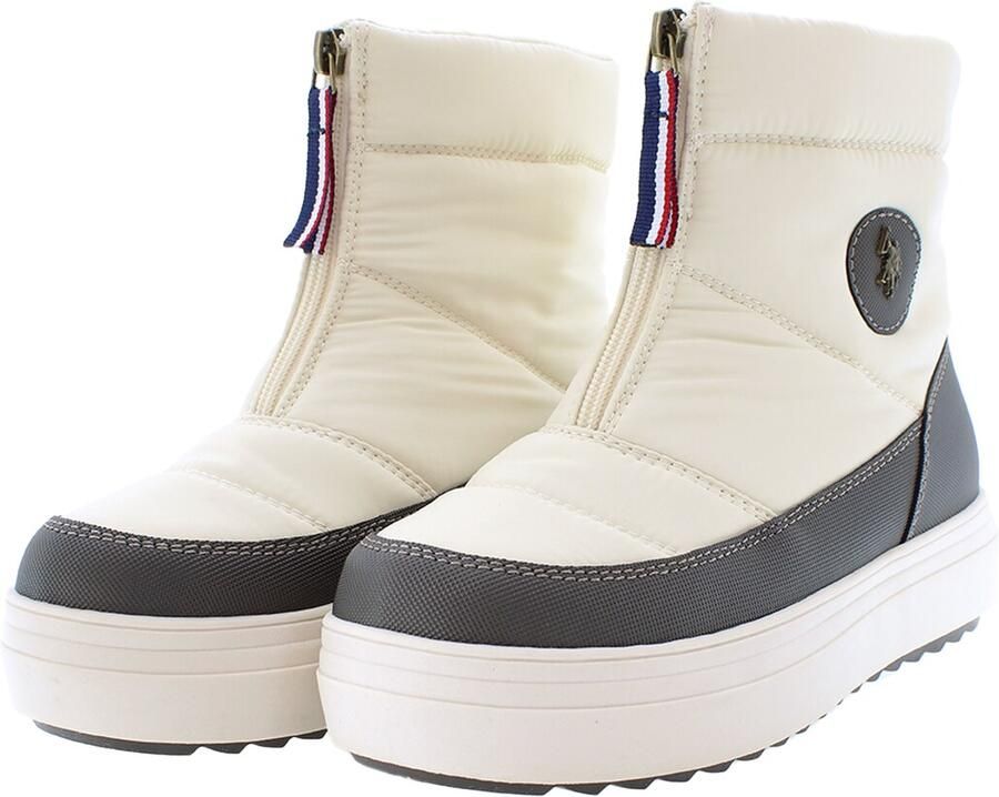 U.S. POLO ASSN. Snowboots beige zwart - Foto 2