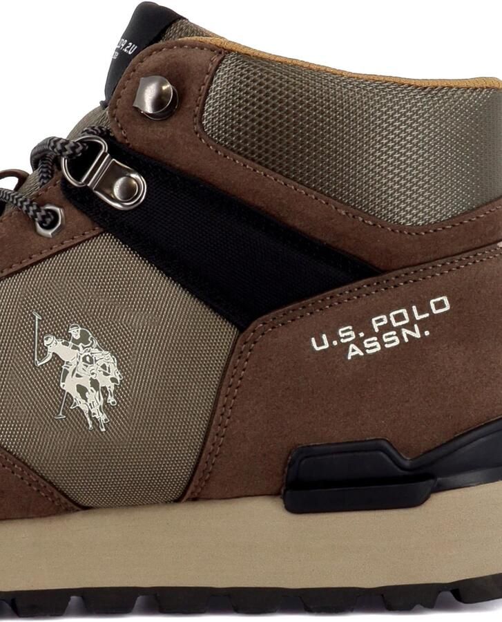 US POLO ASSN. Veterboots 'Aron' bruin olijfgroen - Foto 2
