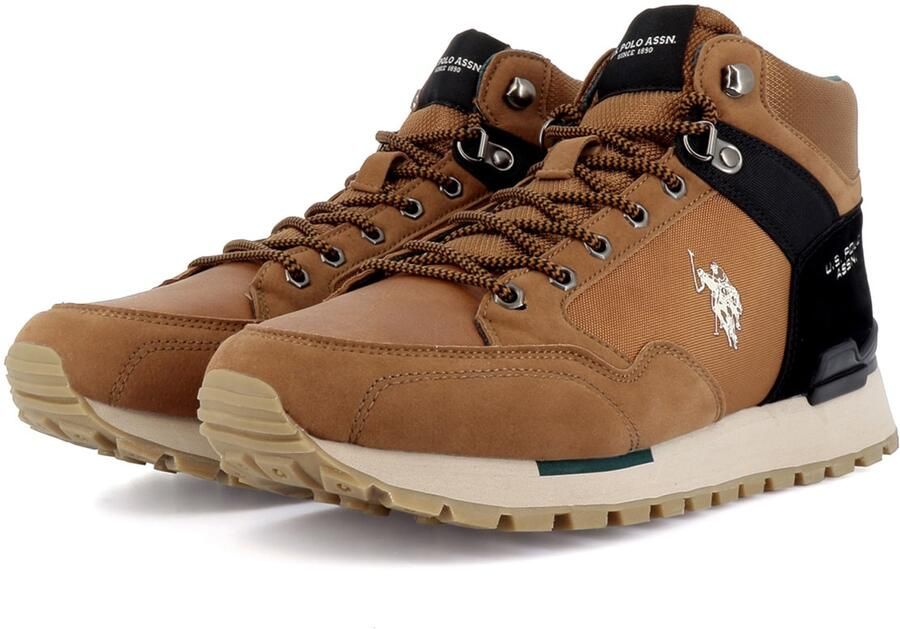 US POLO ASSN. Veterboots 'Aron' cognac zwart - Foto 4
