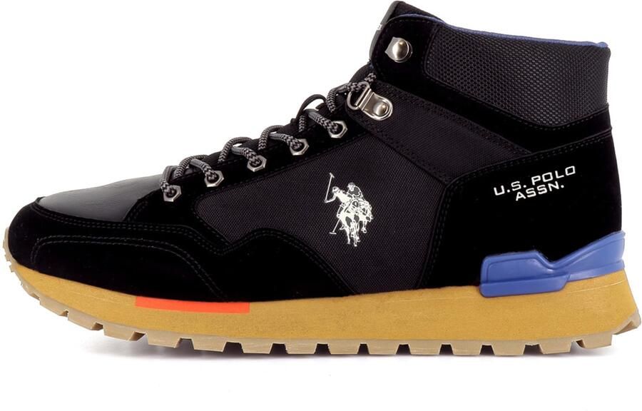 US POLO ASSN. Veterboots 'Aron' zwart