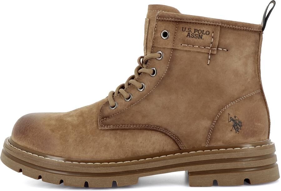 US POLO ASSN. Veterboots 'Berny' donkerbeige