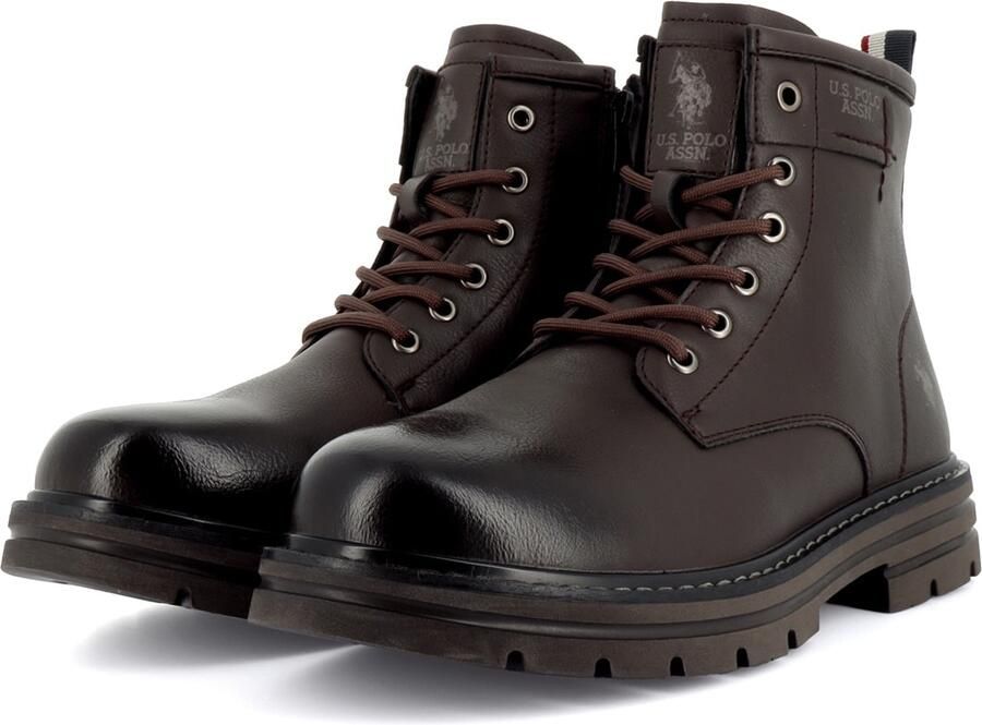 US POLO ASSN. Veterboots 'Berny' donkerbruin - Foto 2