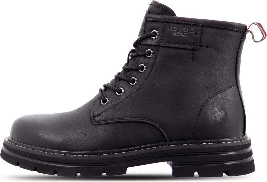 US POLO ASSN. Veterboots 'Berny' zwart