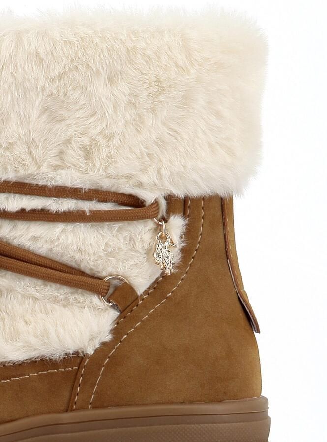 US POLO ASSN. Veterlaarsjes 'Shona' beige camel - Foto 5