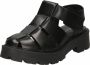Vagabond Shoemakers Zwarte Leren Dad Sandaal Cosmo 2.0 Black Dames - Thumbnail 3