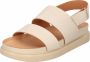 Vagabond Shoemakers Casual open teen sleehak sandalen Beige Dames - Thumbnail 3