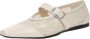 Vagabond Shoemakers Wioletta ballerina van mesh met leren details - Thumbnail 2