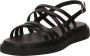 Vagabond Shoemakers Zwarte Leren Sandalen Connie 501 Black Dames - Thumbnail 5
