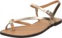 Vagabond Shoemakers Gouden Leren Sandalen Tia 2.0 Yellow Dames - Thumbnail 5