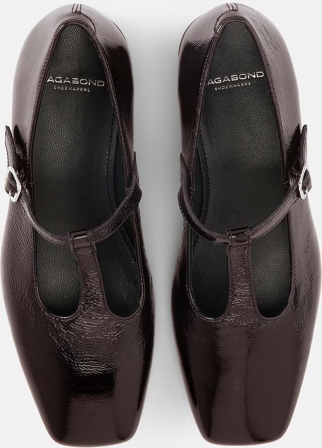 VAGABOND SHOEMAKERS Ballerina met riempjes 'Debbi' donkerbruin - Foto 2