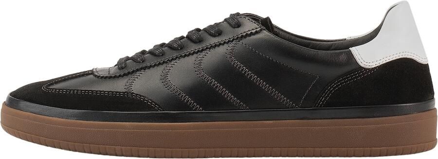 VAGABOND SHOEMAKERS Sneakers laag 'Leo' zwart wit