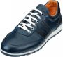 Van Lier Anzano leren sneakers blauw - Thumbnail 1