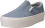 Vans Kleurrijke Slip-On Platform Schoenen Blue Dames - Thumbnail 1