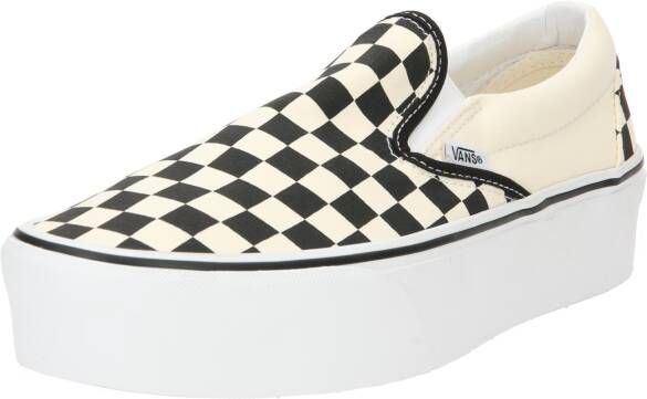 Beige vans slip ons shop
