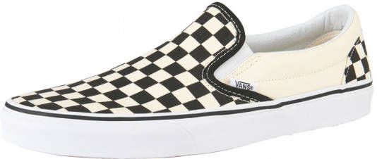 Vans Classic Slip-On Checkerboard VN000EYEBWW1 Zwart / Wit-40.5 maat 40.5 -  Schoenen.nl