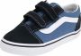 Vans Old Skool sneakers blauw Jongens Meisjes Suede Meerkleurig 25 - Thumbnail 4