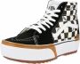 Vans VN0A4BTWVLV1 UA SK8-Hi Stacked Checkerboard Q1 - Thumbnail 4