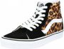 Vans Ua Sk8 Hi (Leopard)Black True White Schoenmaat 38 1 2 Sneakers VN0A4U3C3I61 - Thumbnail 7