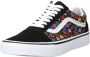 Vans Casual Zwarte Textiel Sneakers met 3cm Rubberen Zool Black Dames - Thumbnail 2