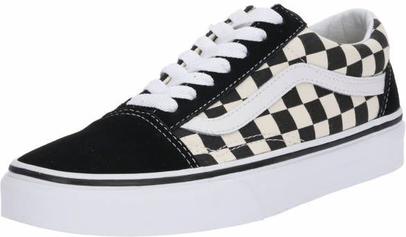 Vans Old Skool Checkerboard VN0A38G1P0S1 Zwart-37 maat 37 - Schoenen.nl