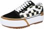 Vans Zwarte casual textielen sneakers oor dames Black Dames - Thumbnail 4