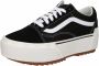 Vans Ua Old Skool Stacked (Suede Canvas)Black Blanc De Blanc Schoenmaat 38 Sneakers VN0A4U155ZN1 - Thumbnail 8