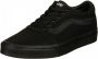 Vans WM Ward Dames Sneakers Black Black - Thumbnail 3