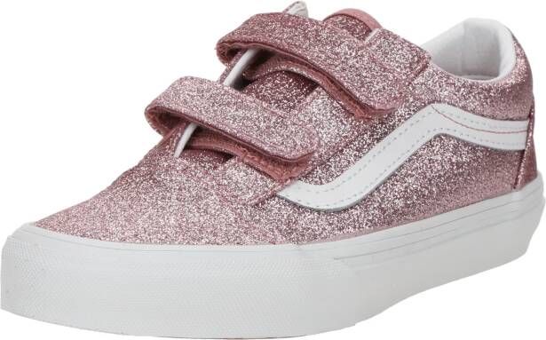 Vans Old Skool V Glitter Rose Gold Sneakers Meisjes Roze - Foto 12