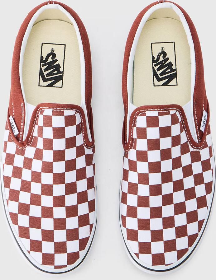Vans Classic Schoenen Zonder Veters Rood - Foto 4