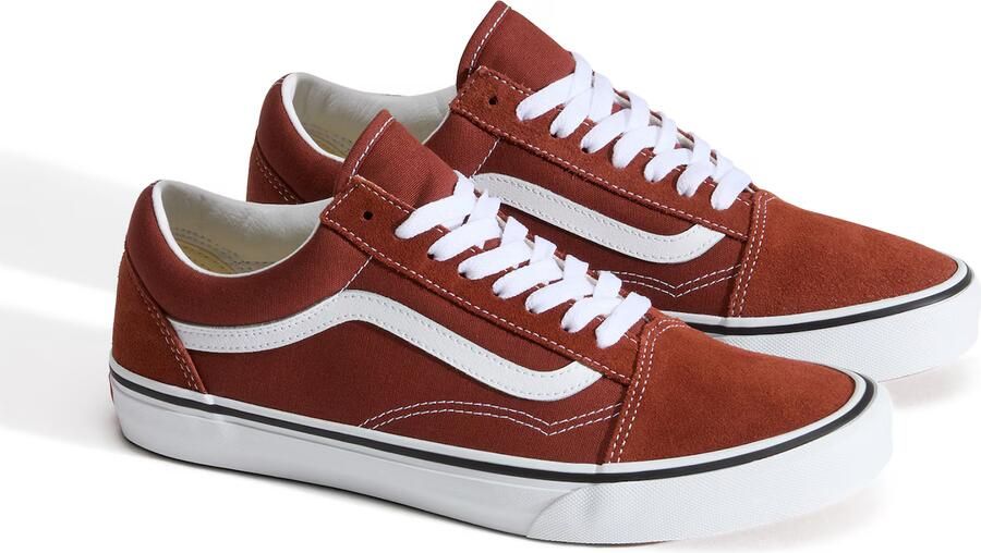 VANS Sneakers laag 'Old Skool' roestbruin wit - Foto 4