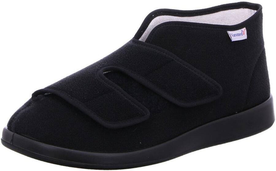 Varomed Huisschoenen 'Hausschuh Damen 60.920 60 Textil in schwarz' zwart