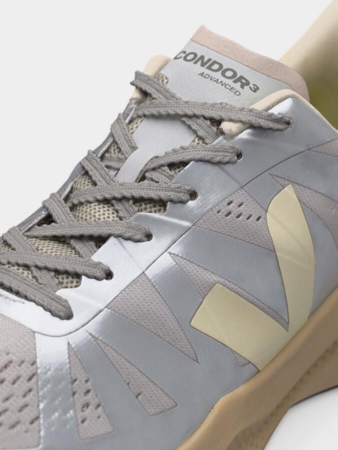 Veja Sneakers laag 'Condor 3 Advanced' ivoor taupe zilver - Foto 4