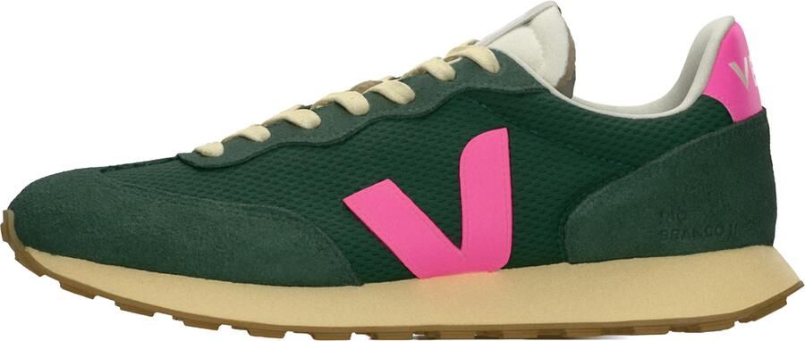 Veja Sneakers laag 'Rio Branco II' lichtbeige donkergroen lichtroze - Foto 2