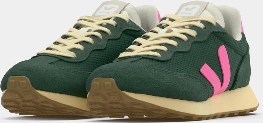 Veja Sneakers laag 'Rio Branco II' lichtbeige donkergroen lichtroze - Foto 6