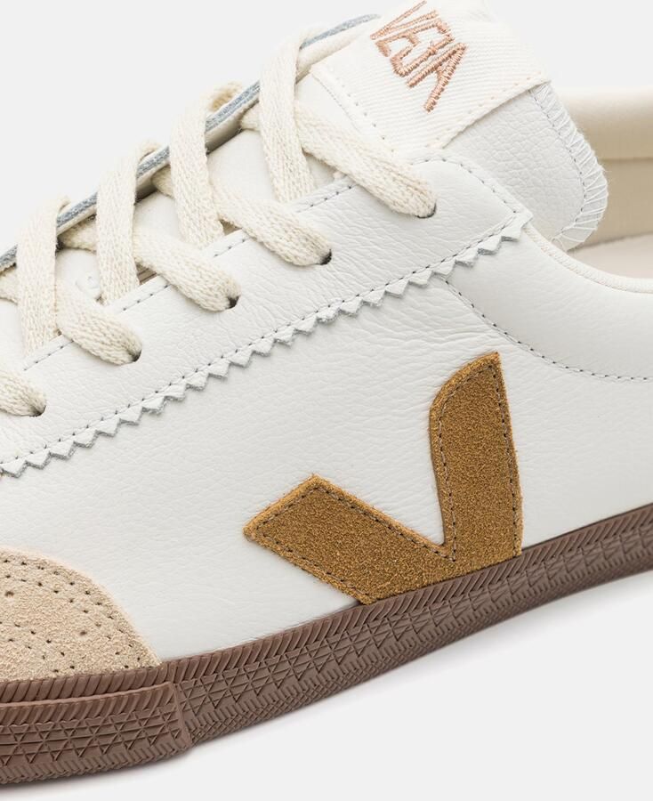Veja Sneakers laag 'Volley' taupe karamel wit - Foto 8